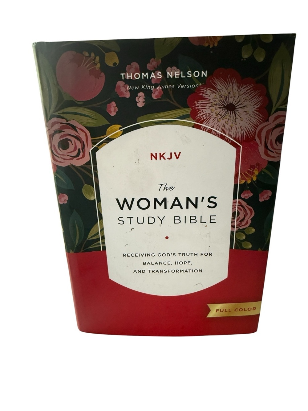 Thomas Nelson The Women’s Study Bible NKJV Full Color Floral Hardcover